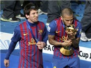 Bóng đá anh, ngoại hạng anh, lịch thi đấu euro 2012, Alves muốn đoạt thêm một cú “ăn ba” 